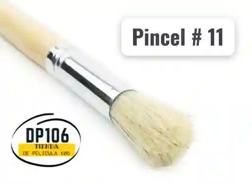 Pincel Cerda Redonda # 11