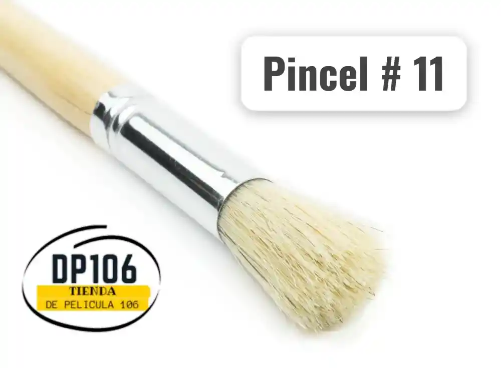 Pincel Cerda Redonda # 11