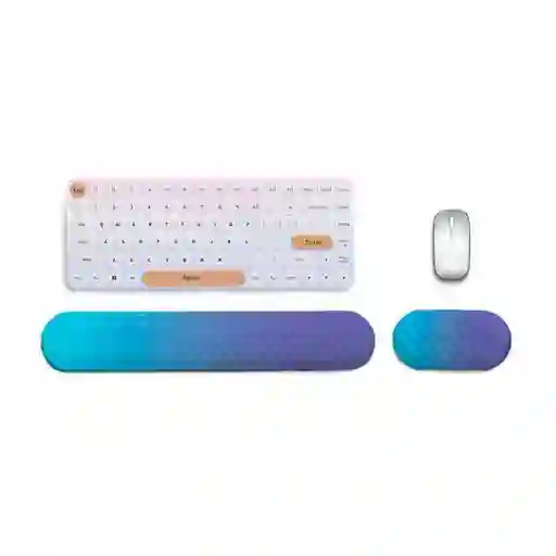 Descansamuñecas Pad Mouse Pad Teclado Espuma Viscoelastica