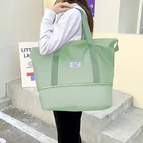Bolso Maleta Expandible Para Dama Plegable