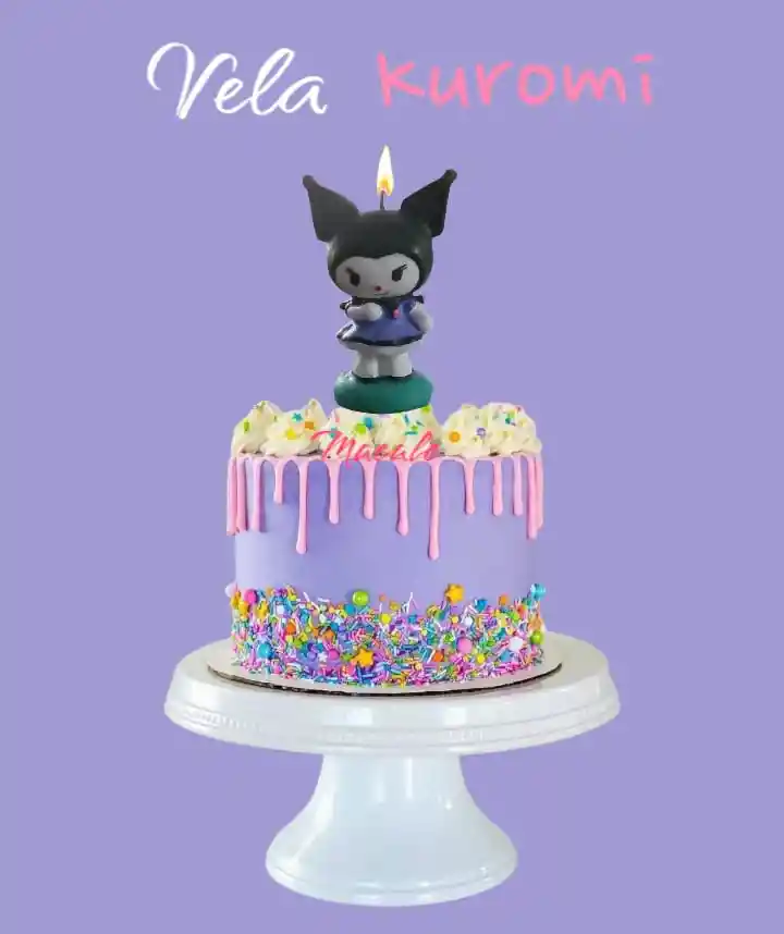 Vela De Cumpleaños Kuromi