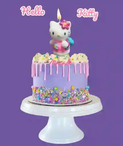 Vela De Cumpleaños Hello Kitty