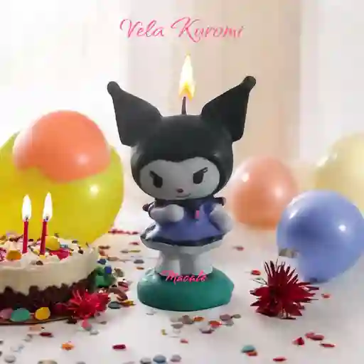 Vela De Cumpleaños Kuromi