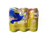 Sixpack Aguila Light Latón