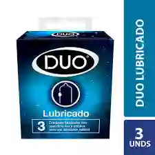 Preservativo Duo Lubricado