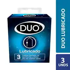 Preservativo Duo Lubricado