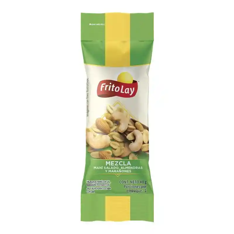 Fritolay Mix Almendra Y Marañones