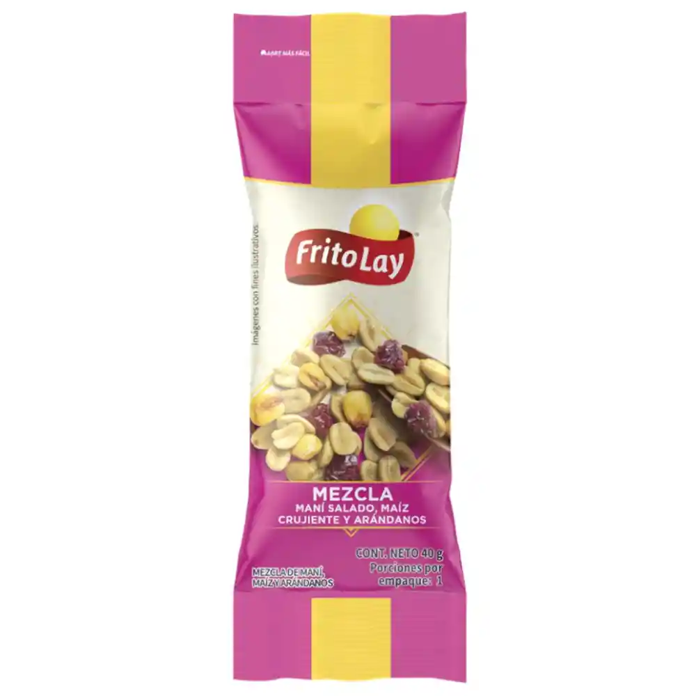 Fritolay Mix Maiz Y Arandanos