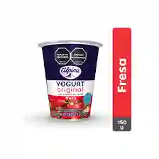 Yogur Alpina Fresa Vaso
