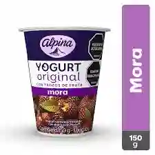 Yogur Alpina Mora Vaso
