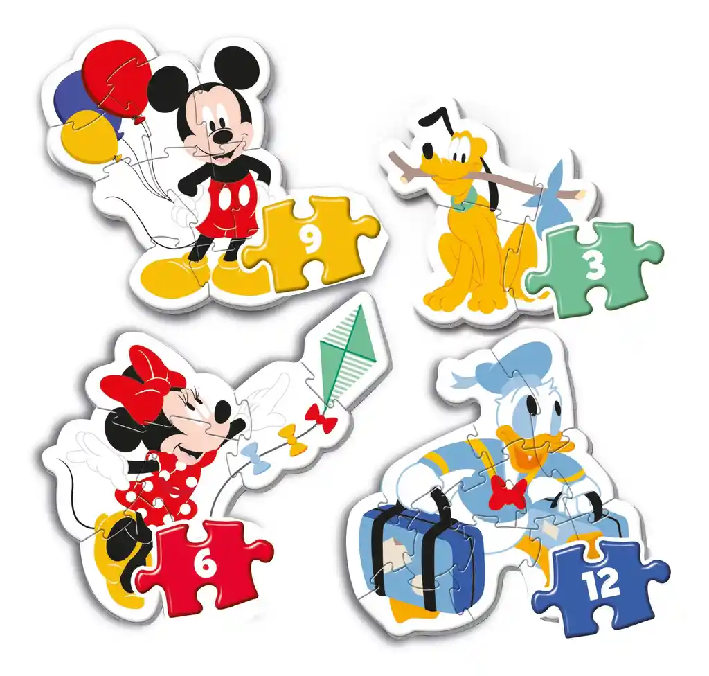Rompecabezas Progresivo Disney Baby Personajes Para Niños