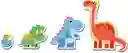 Rompecabezas Progresivo Dinosaurios Divertidos Para Niños