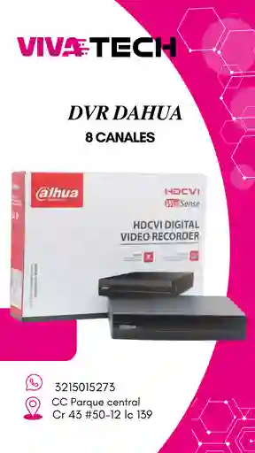 Dvr Dahua 8 Canales Dh-xvr1b08-i