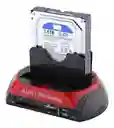 Disco Duro Base Dual Sata Ide Hdd Docking Station Usb 2.0hub