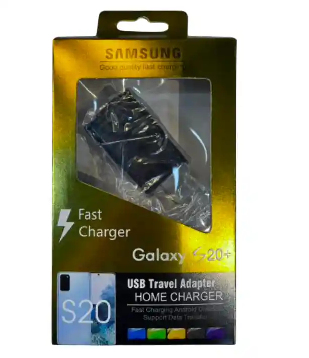 Cargador Samsung S20+ Tipo C A V8 Micro