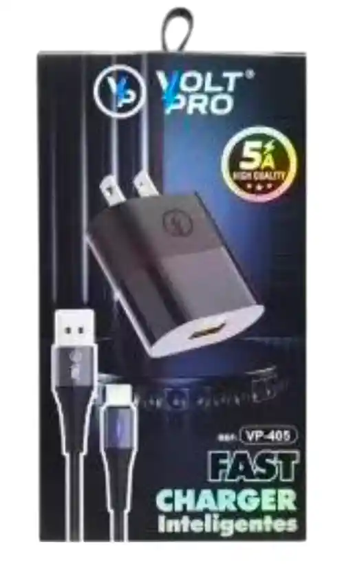Cargador Carga Rapida Inteligente 5a Tipo C