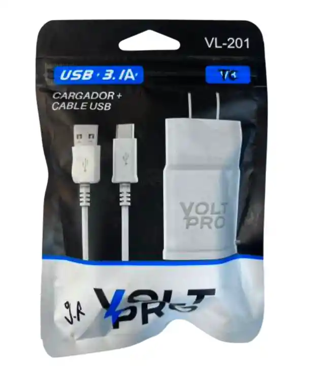 Cargador Volpro 3.1 A Bolsa Tc – V8
