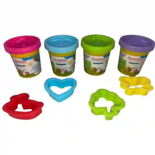 Plastilina Masa Moldeable X4