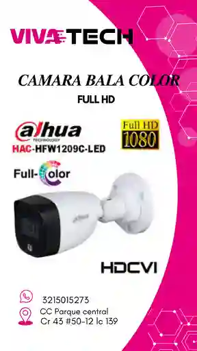 Camara Dahua Bala Color Vu