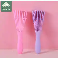 Cepillo Alisador Anti Frizz | Cabello Perfecto ✨(colores Pasteles)