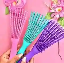Cepillo Alisador Anti Frizz | Cabello Perfecto ✨(colores Pasteles)