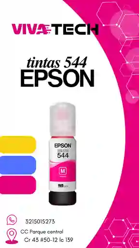 Tinta 544 Roja (magenta) Epson Original