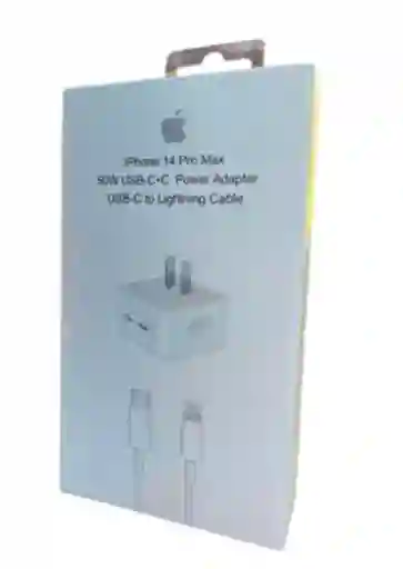 Cargador 50w Usb-c+c A Lightning