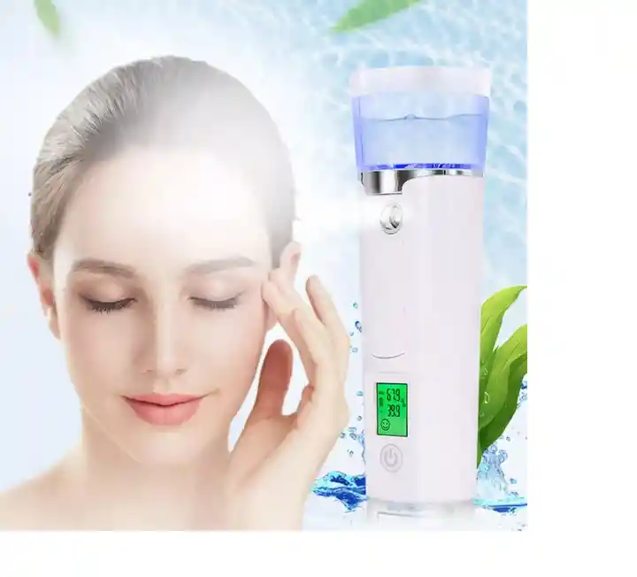 Vaporizador Facial Medidor De Hidratación De La Piel, Power Bank Ag-9