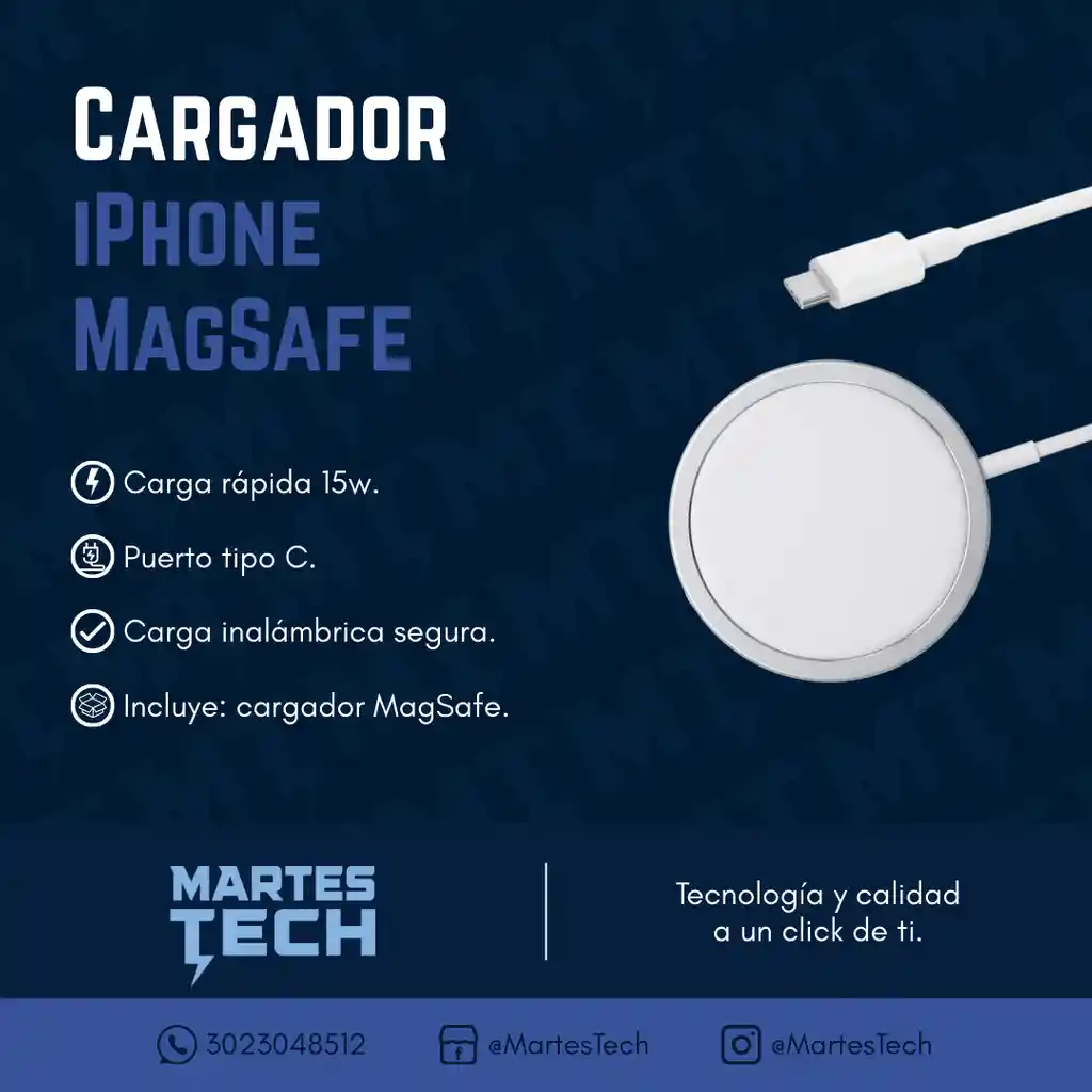 Cargador Magsafe
