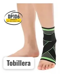 Soporte De Tobillo / Tobillera Con Cinturon De Compresion