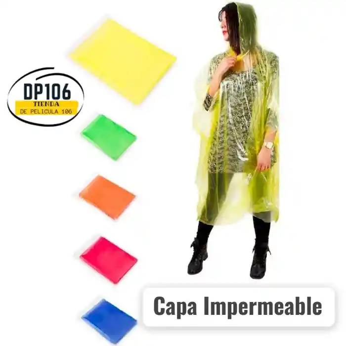 Capa Impermeable X 1 Und Lluvia