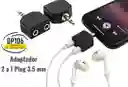 Adaptador 2 A 1 Plug 3.5 Mm