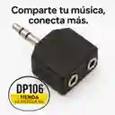 Adaptador 2 A 1 Plug 3.5 Mm