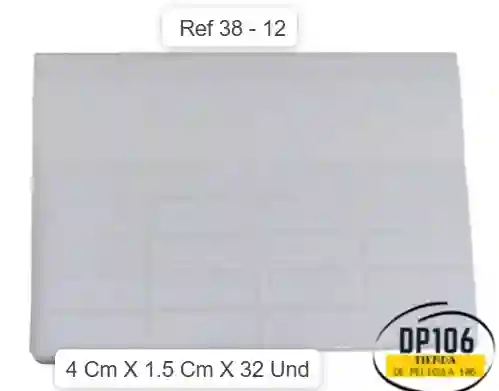 Rotulo Adhesivo 4 X 1.5 Cm X 32 Und Ref 38 - 12