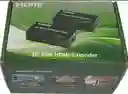Extensor Hdmi Hasta 4k 60 Metros, Por Lan Cat 6