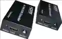 Extensor Hdmi Hasta 4k 60 Metros, Por Lan Cat 6