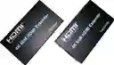 Extensor Hdmi Hasta 4k 60 Metros, Por Lan Cat 6
