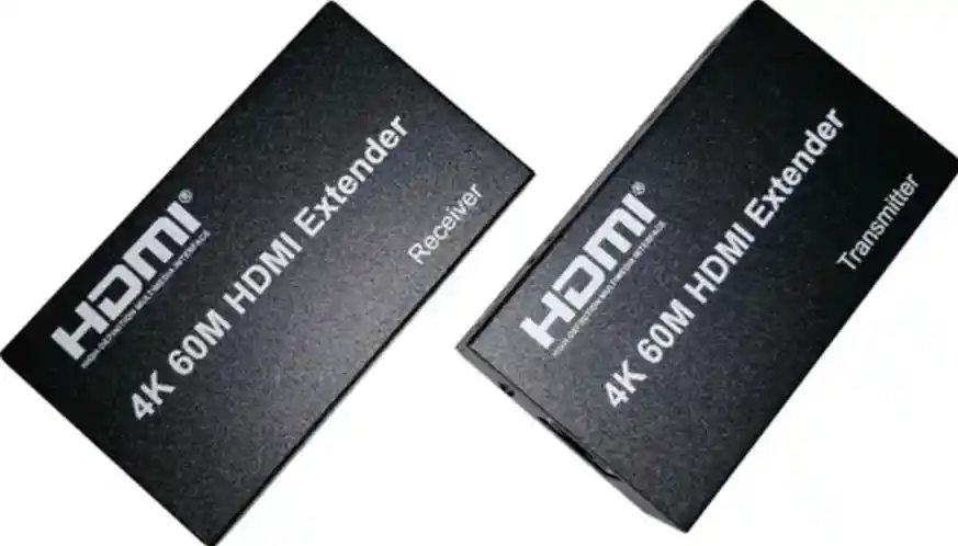Extensor Hdmi Hasta 4k 60 Metros, Por Lan Cat 6
