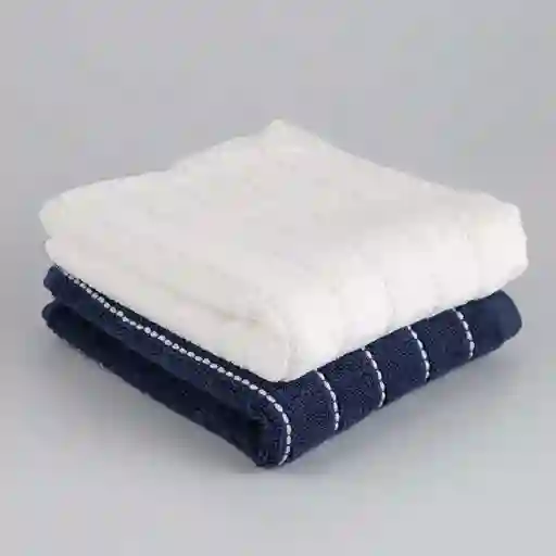 Toalla Expressions Set Magestic 40x70cm Azul Oscuro