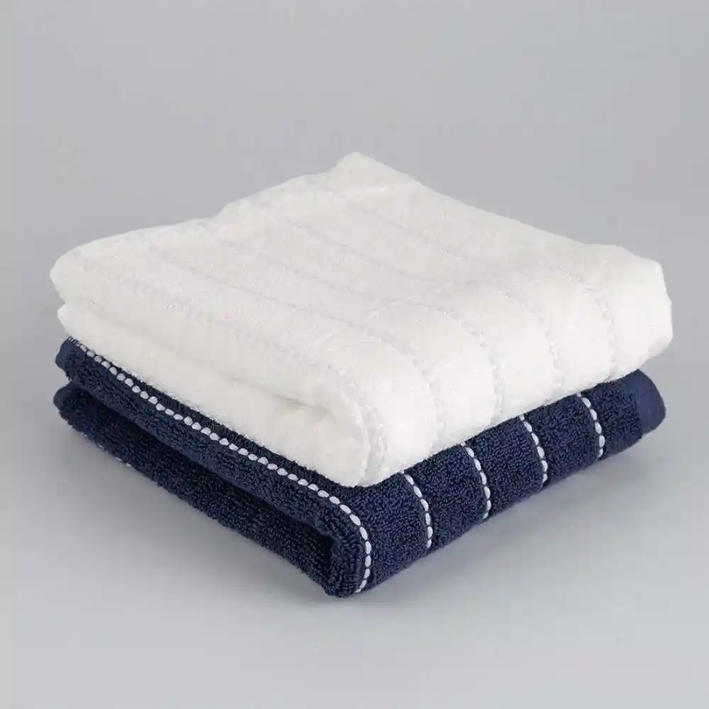 Toalla Expressions Set Magestic 40x70cm Azul Oscuro