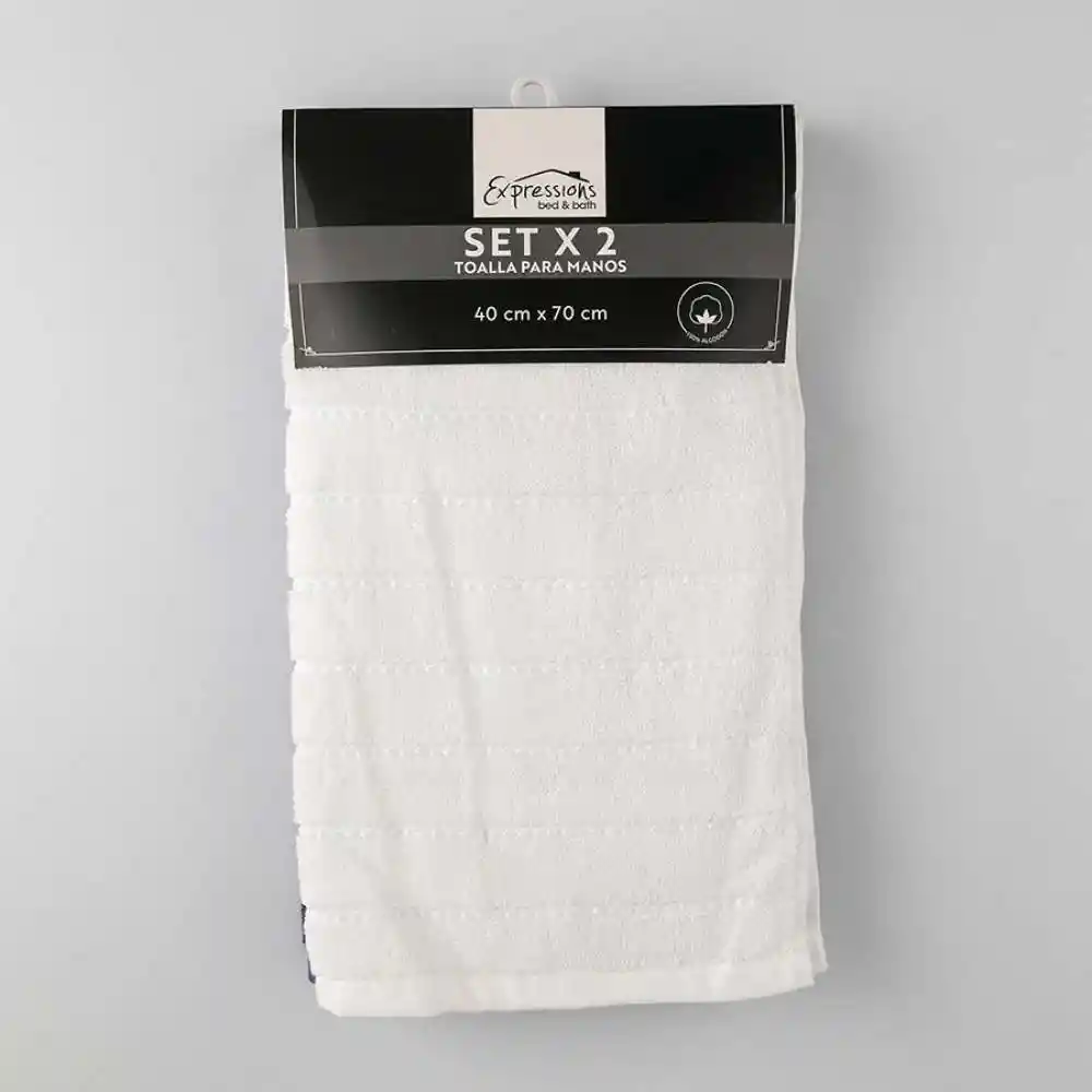 Toalla Expressions Set Magestic 40x70cm Azul Oscuro