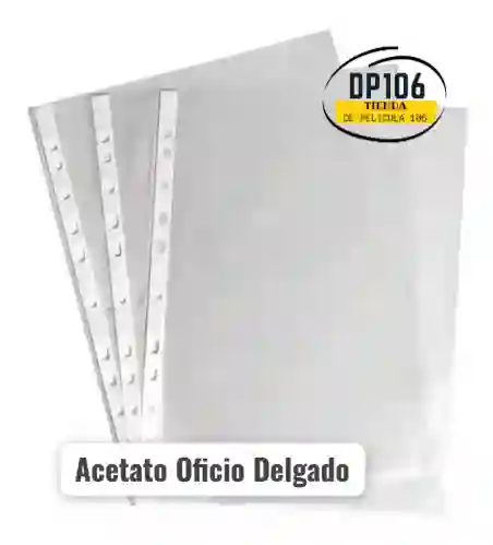 Acetato Oficio Delgado De Sobre/bolsillo