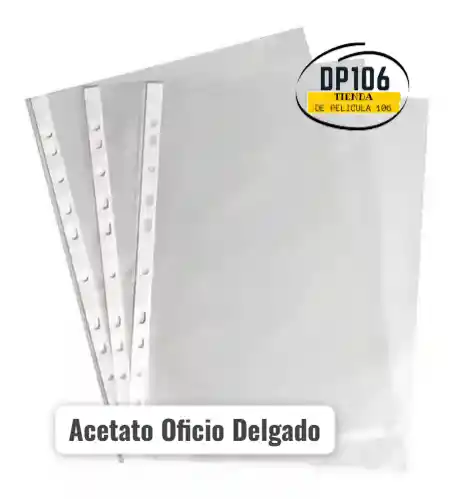 Acetato Oficio Delgado De Sobre/bolsillo