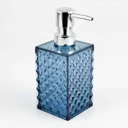 Dispensador Jabon Expressions 6x17x6cm Azul Polietileno