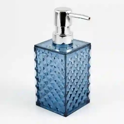 Dispensador Jabon Expressions 6x17x6cm Azul Polietileno