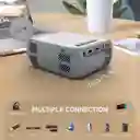 Mini Proyector Portátil 1080p - Con Bluetooth, Hdmi/usb Ideal Para Cine En Casa Y Exterior