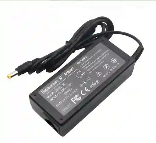 Cargador Compatible Acer 19v 3.42a65w5,5x1,7mmpuntaamarilla