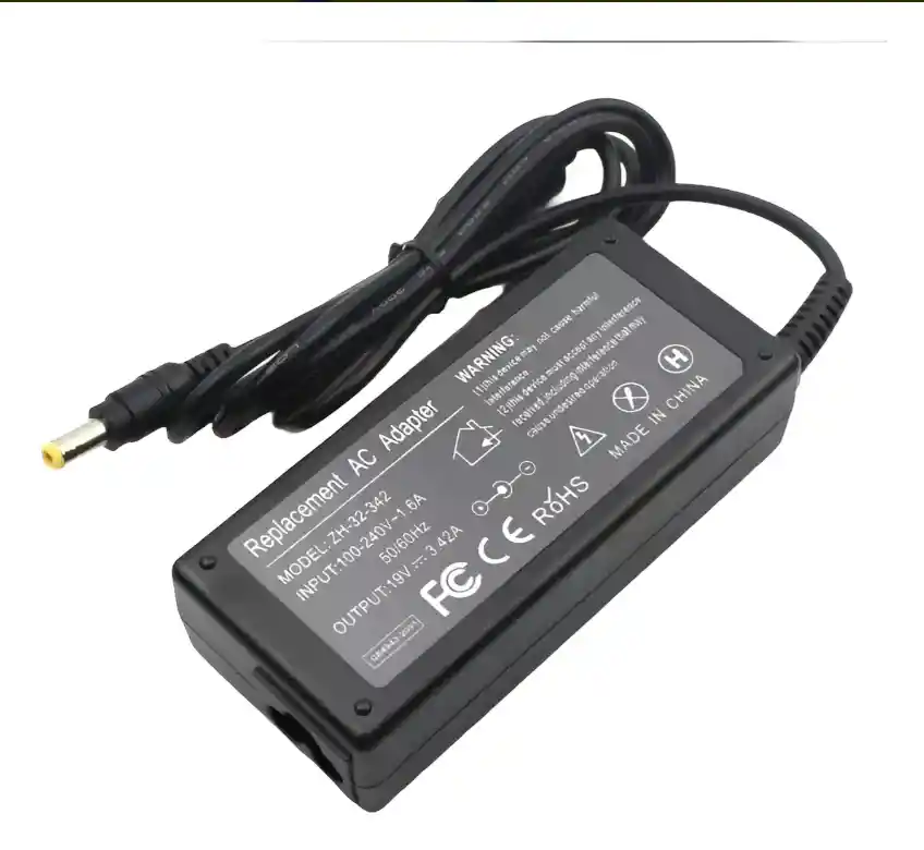 Cargador Compatible Acer 19v 3.42a65w5,5x1,7mmpuntaamarilla