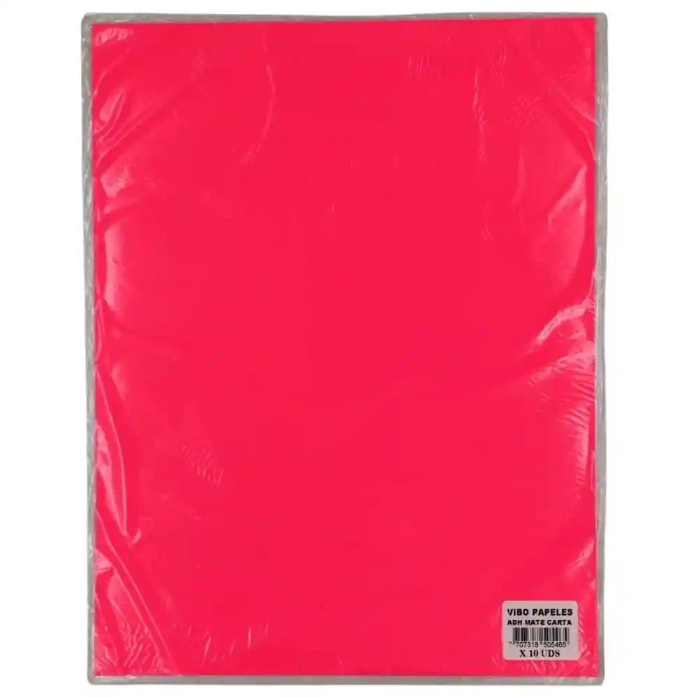 Papel Adhesivo Bond - Fucsia