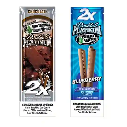 Combo Blunt X 2 Chocolate Y Blueberry